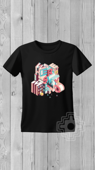 Remera DONDE ESTA MI MENTE
