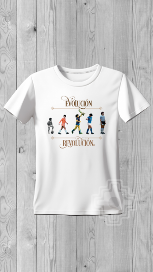 Remera EVOLUCION REVOLUCION