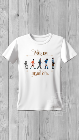 Remera EVOLUCION REVOLUCION