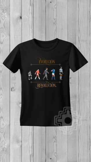 Remera EVOLUCION REVOLUCION