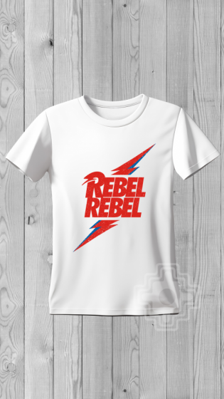 Remera REBEL BOWIE