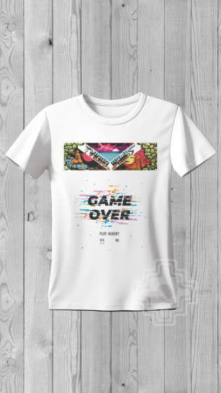 Remera GAME OVER