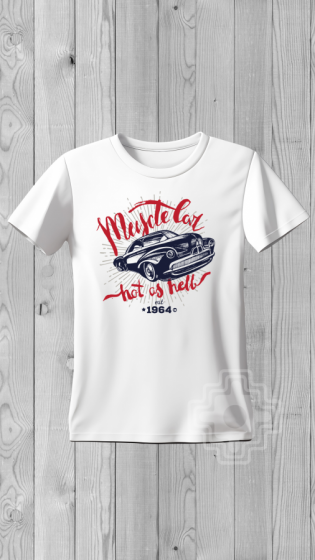 Remera MUSCLE CAR