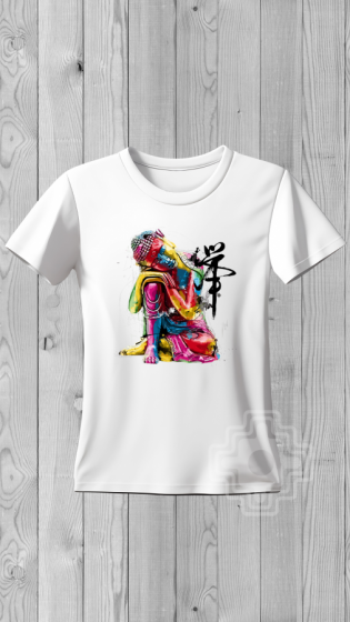 Remera BUDA DORMIDO